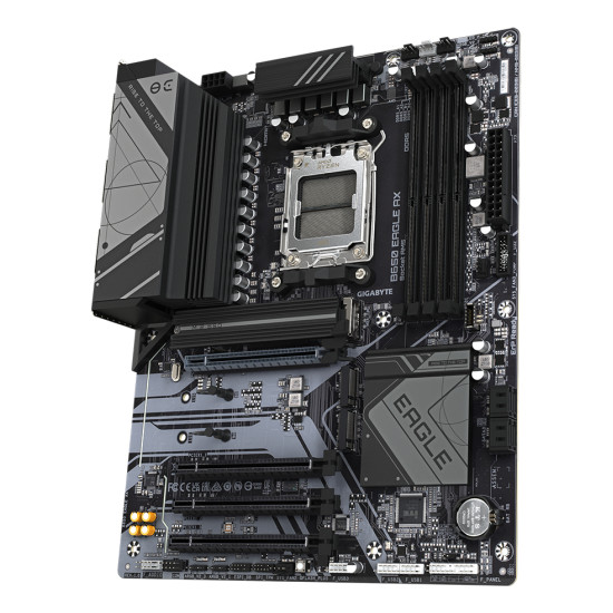 Mainboard|GIGABYTE|AMD B650|SAM5|ATX|Memory DDR5|Memory slots 4|1xPCI-Express 16x|3xPCI-Express 3.0 16x|3xM.2|2xHDMI|1xDisplayPort|6xUSB 2.0|2xUSB 3.2|1xUSB-C|1xRJ45|3xAudio port|B650EAGLEAX1.1 Mainboard|GIGABYTE|AMD B650|SAM5|ATX|Memory DDR5|Memory slots 4|1xPCI-Express 16x|3xPCI-Express 3.0 16x|3xM.2|2xHDMI|1xDisplayPort|6xUSB 2.0|2xUSB 3.2|1xUSB-C|1xRJ45|3xAudio port|B650EAGLEAX1.1
