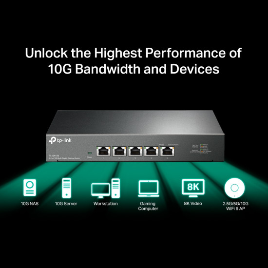 NET SWITCH 5PORT 1000M/TL-SX105 TP-LINK