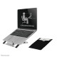 NEWSTAR NOTEBOOK DESK STAND (ERGONOMIC, CAN BE POSITIONED IN 6 STEPS) NEWSTAR NOTEBOOK DESK STAND (ERGONOMIC, CAN BE POSITIONED IN 6 STEPS)
