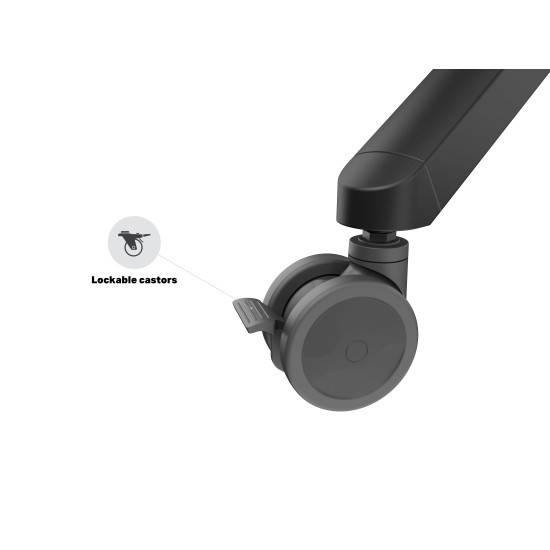 M Collaboration Floorstand 65"-100" Plus