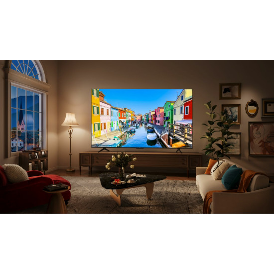 TCL Serie C6 Smart TV QLED 4K 85" 85C655, audio Onkyo con subwoofer, Dolby Vision - Atmos, Google TV TCL Serie C6 Smart TV QLED 4K 85" 85C655, audio Onkyo con subwoofer, Dolby Vision - Atmos, Google TV