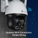 VIGI 4MP Outdoor Full-Color Wi-Fi Pan Tilt Network Camera VIGI 4MP Outdoor Full-Color Wi-Fi Pan Tilt Network Camera