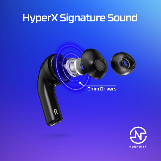 HyperX Cloud MIX Buds 2 Wireless Headphones (Black) HyperX Cloud MIX Buds 2 Wireless Headphones (Black)