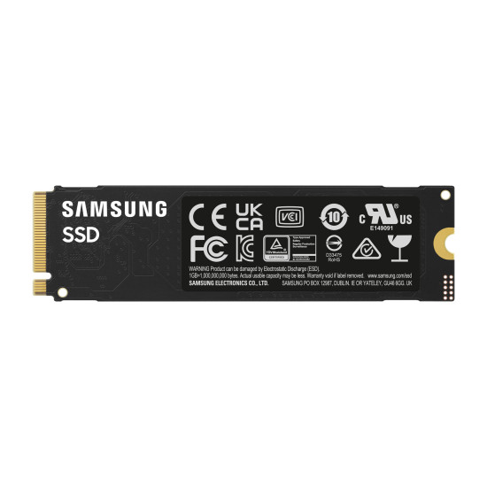SSD|SAMSUNG|990 EVO Plus|4TB|M.2|PCIe Gen5|NVMe|TLC|Write speed 6300 MBytes/sec|Read speed 7250 MBytes/sec|2.38mm|TBW 2400 TB|MZ-V9S4T0BW SSD|SAMSUNG|990 EVO Plus|4TB|M.2|PCIe Gen5|NVMe|TLC|Write speed 6300 MBytes/sec|Read speed 7250 MBytes/sec|2.38mm|TBW 2400 TB|MZ-V9S4T0BW