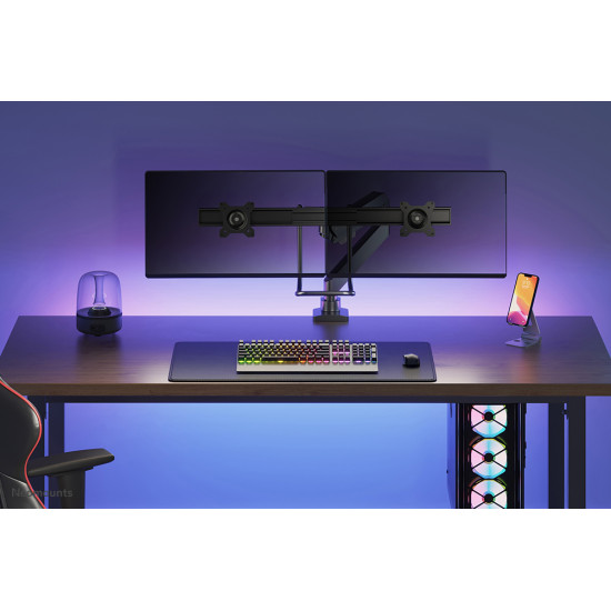 NEOMOUNTS FLAT SCREEN DESK MOUNT (10-32") DESK CLAMP/GROMMET NEOMOUNTS FLAT SCREEN DESK MOUNT (10-32") DESK CLAMP/GROMMET