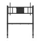 NEOMOUNTS MOVE GO XL MOBILE FLOOR STAND (FAST INSTALL, HEIGHT ADJUSTABLE), BLACK