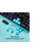HyperX Rubber Keycaps - Gaming Accessory Kit - Blue (US Layout) HyperX Rubber Keycaps - Gaming Accessory Kit - Blue (US Layout)