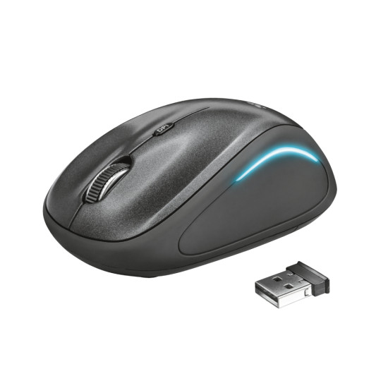 Trust Yvi FX mouse Office Ambidextrous RF Wireless Optical 1600 DPI Trust Yvi FX mouse Office Ambidextrous RF Wireless Optical 1600 DPI