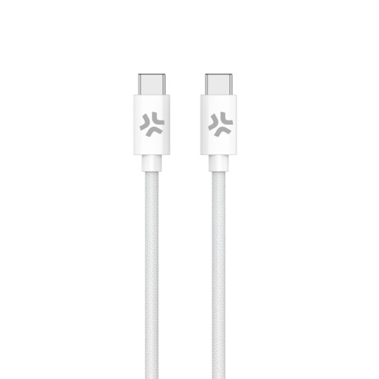 Celly USBCUSBCCOTT - USB-C to USB-C Cotton Braided Cable [POWER DELIVERY]
