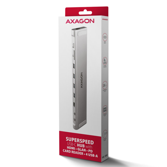 NB ACC DOCKING STATION/9IN1 HMC-10HLS AXAGON NB ACC DOCKING STATION/9IN1 HMC-10HLS AXAGON