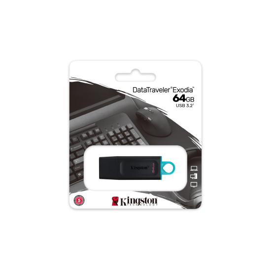 Kingston Technology DataTraveler Exodia - USB 3.2 Flash Drive Kingston Technology DataTraveler Exodia - USB 3.2 Flash Drive