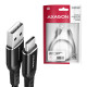 Axagon BUCM-AM15AB USB cable USB 2.0 1.5 m USB A USB C Black Axagon BUCM-AM15AB USB cable USB 2.0 1.5 m USB A USB C Black