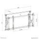 Neomounts LED-VW1750BLACK Videowall wall mount 32-55" - pull-out - max 35 kg