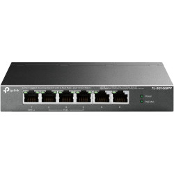 6-Port Gigabit Desktop Switch with 3-Port PoE+ and 1-Port PoE++