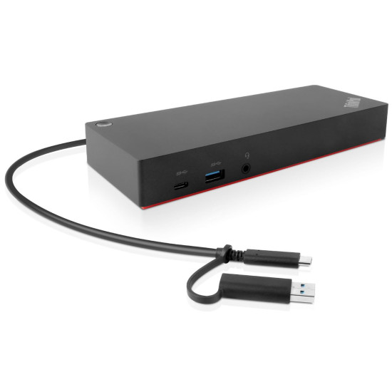 Lenovo 40AF0135EU laptop dock/port replicator Wired Black Lenovo 40AF0135EU laptop dock/port replicator Wired Black
