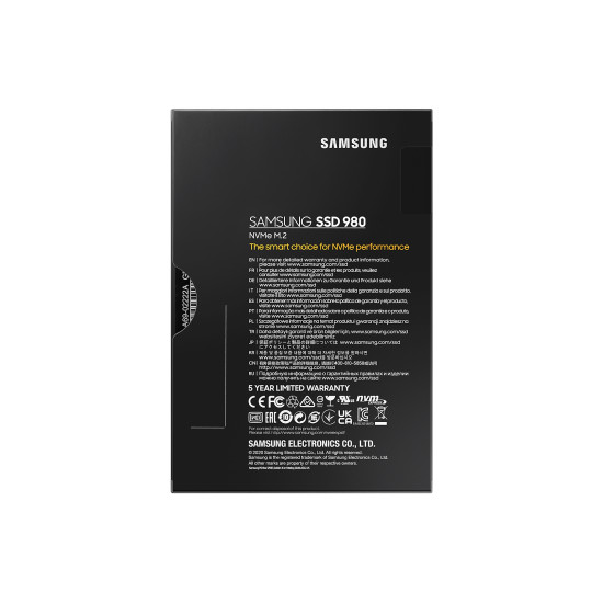 SAMSUNG 980 EVO, 500GB, PCIE 3.0 NVME, M.2, SSD