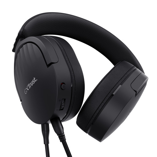 Trust GXT 489 FAYZO Headset Wired Head-band Gaming Black Trust GXT 489 FAYZO Headset Wired Head-band Gaming Black