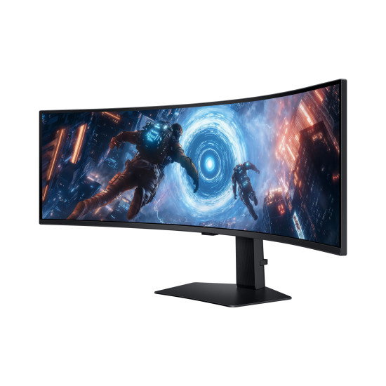 LCD Monitor|SAMSUNG|LS49FG910EUXEN|49"|Gaming/Curved|Swivel|Height adjustable|Tilt|Matte|Panel VA|5120x1440|32:9|144Hz|1 ms|Colour Black|LS49FG910EUXEN LCD Monitor|SAMSUNG|LS49FG910EUXEN|49"|Gaming/Curved|Swivel|Height adjustable|Tilt|Matte|Panel VA|5120x1440|32:9|144Hz|1 ms|Colour Black|LS49FG910EUXEN