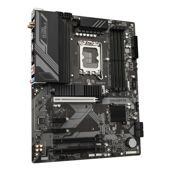 GIGABYTE Z790 D AX Motherboard - Supports Intel Core 14th Gen CPUs, 12+1+1 Phases Digital VRM, up to 7600MHz DDR5 (OC), 3xPCIe 4.0 M.2, Wi-Fi 6E, 2.5GbE LAN, USB 3.2 Gen 2 GIGABYTE Z790 D AX Motherboard - Supports Intel Core 14th Gen CPUs, 12+1+1 Phases Digital VRM, up to 7600MHz DDR5 (OC), 3xPCIe 4.0 M.2, Wi-Fi 6E, 2.5GbE LAN, USB 3.2 Gen 2