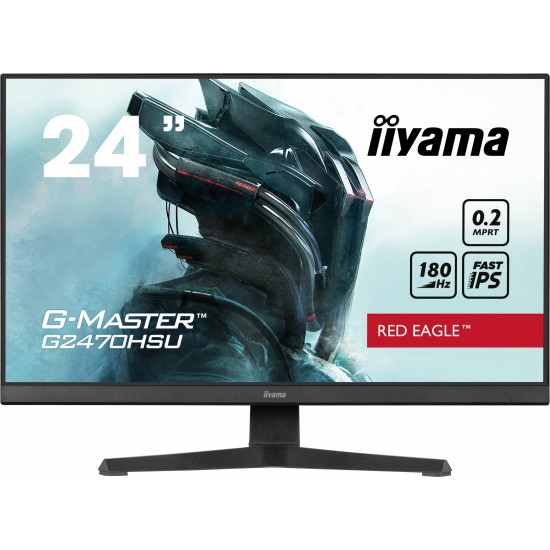 iiyama G-MASTER G2470HSU-B6 computer monitor 60.5 cm (23.8") 1920 x 1080 pixels Full HD LCD Black iiyama G-MASTER G2470HSU-B6 computer monitor 60.5 cm (23.8") 1920 x 1080 pixels Full HD LCD Black