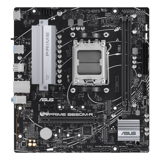 Mainboard|ASUS|AMD B650|SAM5|Micro-ATX|Memory DDR5|Memory slots 2|1xPCI-Express 4.0 1x|2xPCI-Express 4.0 16x|2xM.2|1xHDMI|4xUSB 2.0|2xUSB 3.2|1xRJ45|3xAudio port|PRIMEB650M-R Mainboard|ASUS|AMD B650|SAM5|Micro-ATX|Memory DDR5|Memory slots 2|1xPCI-Express 4.0 1x|2xPCI-Express 4.0 16x|2xM.2|1xHDMI|4xUSB 2.0|2xUSB 3.2|1xRJ45|3xAudio port|PRIMEB650M-R