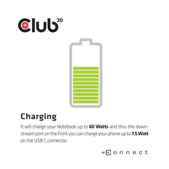 The CSV-1562 is an USB3.2 Gen1 Type-C Universal Triple 4K30Hz Charging Docking Station and is DisplayLink® Certified. The Universal Charging Dock