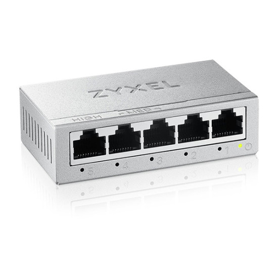 Zyxel GS-105BV5-EU0101F network switch Unmanaged L2 Gigabit Ethernet (10/100/1000) Zyxel GS-105BV5-EU0101F network switch Unmanaged L2 Gigabit Ethernet (10/100/1000)