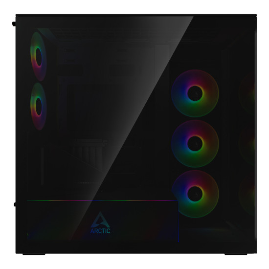 Case|ARCTIC|Xtender VG (Black)|Case product features Transparent panel|Not included|Colour Black|ACPCC00016A