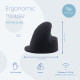 Ergonomic mouse R-Go HE Break with break software, large (hand size ≥ 185 mm), left-handed, Bluetooth, black