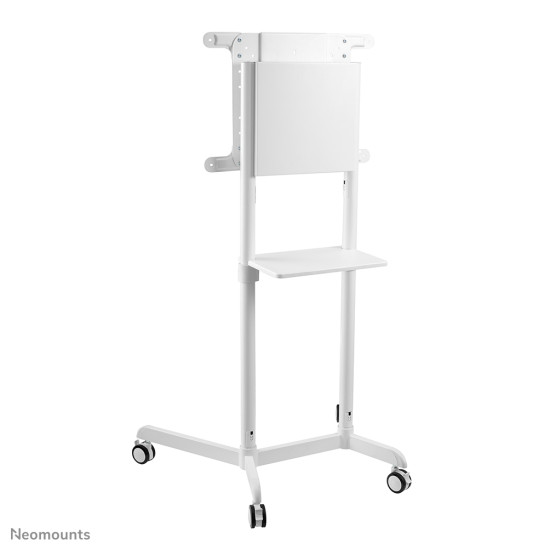NEWSTAR MOBILE FLAT SCREEN FLOOR STAND (HEIGHT: 160 CM) 37-70" WHITE