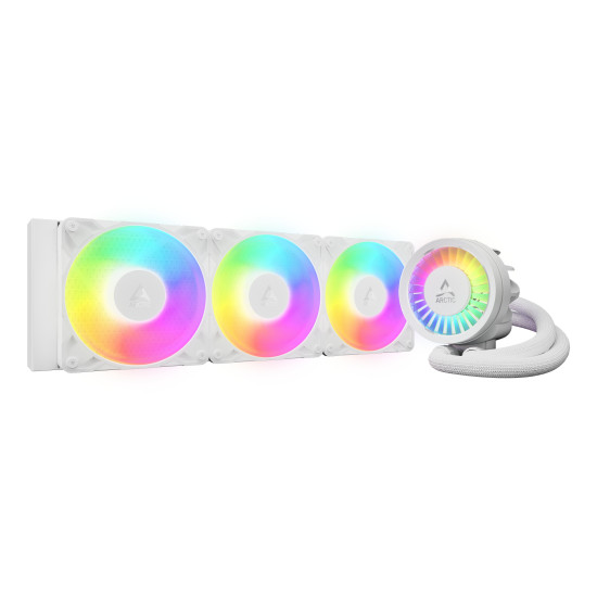 ARCTIC Liquid Freezer III Pro 360 A-RGB (White) - Multi Compatible All-in-One CPU Water Cooler with A-RGB ARCTIC Liquid Freezer III Pro 360 A-RGB (White) - Multi Compatible All-in-One CPU Water Cooler with A-RGB