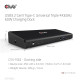 The CSV-1562 is an USB3.2 Gen1 Type-C Universal Triple 4K30Hz Charging Docking Station and is DisplayLink® Certified. The Universal Charging Dock