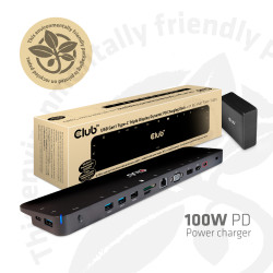 USB Type C 3.2 Gen1 Triple Display Dynamic PD Charging Dock 100W PD Power charger