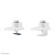 Neomounts NM-D775WHITEPLUS Monitor arm 10-49" - gas spring - Topfix - 180°-stop