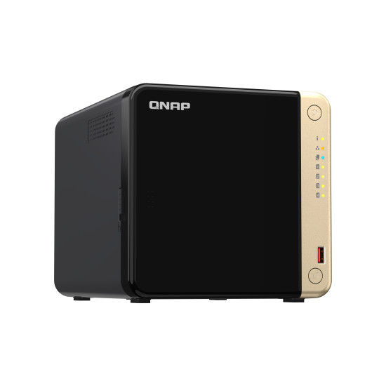 QNAP TS-464 NAS Tower Intel® Celeron® N5095 8 GB DDR4 0 TB QNAP QTS Black QNAP TS-464 NAS Tower Intel® Celeron® N5095 8 GB DDR4 0 TB QNAP QTS Black