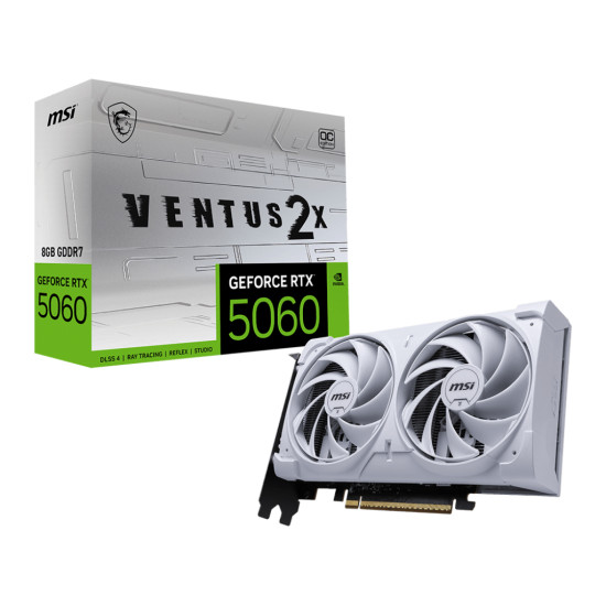 GeForce RTX 5060 8G VENTUS 2X OC WHITE