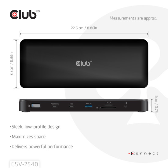 14-1 USB-C® Quad Display Docking Station 14-1 USB-C® Quad Display Docking Station