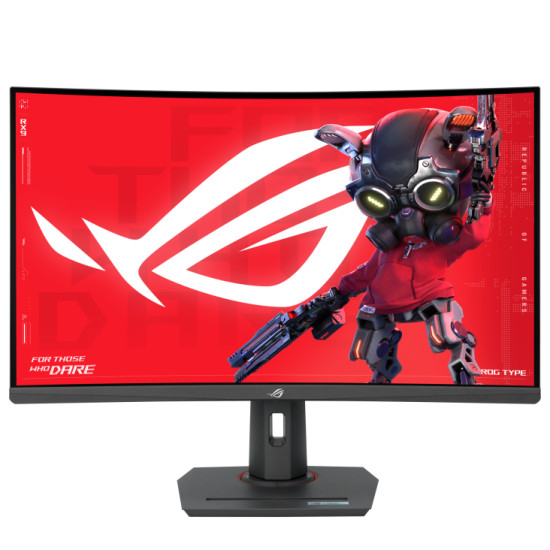 ASUS ROG Strix XG32WCS computer monitor 80 cm (31.5") 2560 x 1440 pixels Quad HD LED Black ASUS ROG Strix XG32WCS computer monitor 80 cm (31.5") 2560 x 1440 pixels Quad HD LED Black