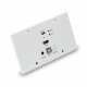 150m Cat.6 HDMI 4K60 & Type C HDBaseT EU Wall Plate KVM Extender, Transmitter 150m Cat.6 HDMI 4K60 & Type C HDBaseT EU Wall Plate KVM Extender, Transmitter