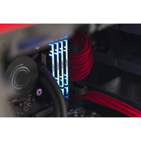 Kingston Technology FURY 16GB 3200MT/s DDR4 CL16 DIMM (Kit of 2) Renegade RGB Kingston Technology FURY 16GB 3200MT/s DDR4 CL16 DIMM (Kit of 2) Renegade RGB