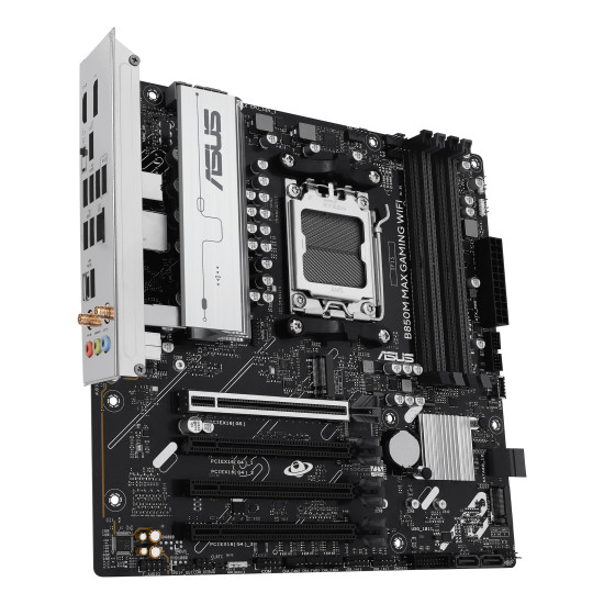 ASUS B850M MAX GAMING WIFI AMD B850 Socket AM5 micro ATX ASUS B850M MAX GAMING WIFI AMD B850 Socket AM5 micro ATX
