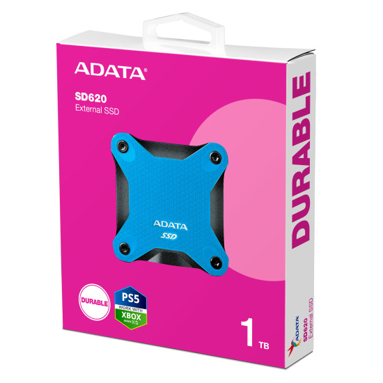 External SSD|ADATA|SD620|1TB|USB 3.2|Write speed 460 MBytes/sec|Read speed 520 MBytes/sec|SD620-1TCBL External SSD|ADATA|SD620|1TB|USB 3.2|Write speed 460 MBytes/sec|Read speed 520 MBytes/sec|SD620-1TCBL