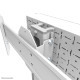 NEOMOUNTS BY NEWSTAR SELECT MOBILE DISPLAY FLOOR STAND (32-75") 10 CM. WHEELS WHITE NEOMOUNTS BY NEWSTAR SELECT MOBILE DISPLAY FLOOR STAND (32-75") 10 CM. WHEELS WHITE