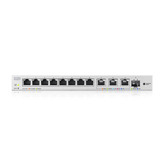 Zyxel XGS1250-12 Managed L2 10G Ethernet (100/1000/10000) Grey Zyxel XGS1250-12 Managed L2 10G Ethernet (100/1000/10000) Grey