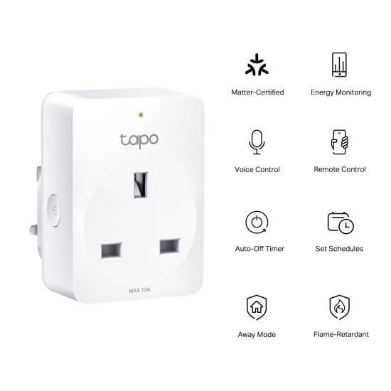 Mini Smart Wi-Fi Plug, Energy Monitoring Mini Smart Wi-Fi Plug, Energy Monitoring