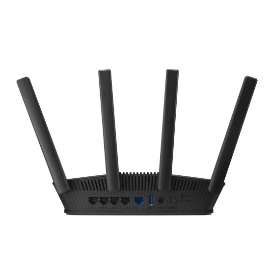 ASUS RT-BE58U wireless router 2.5 Gigabit Ethernet Dual-band (2.4 GHz / 5 GHz) Black ASUS RT-BE58U wireless router 2.5 Gigabit Ethernet Dual-band (2.4 GHz / 5 GHz) Black