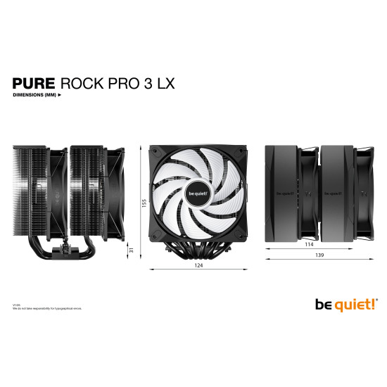 CPU COOLER S_MULTI/PURE ROCK PR3LX BK043 BE QUIET CPU COOLER S_MULTI/PURE ROCK PR3LX BK043 BE QUIET