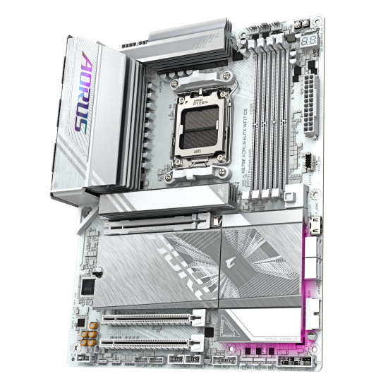 Mainboard|GIGABYTE|AMD X870|SAM5|ATX|Memory DDR5|Memory slots 4|1xPCI-Express 3.0 2x|1xPCI-Express 4.0 4x |1xPCI-Express 5.0 16x|4xM.2|1xHDMI|4xUSB 2.0|6xUSB 3.2|2xUSB-C|1xOptical S/PDIF|1xRJ45|2xAudio port|X870EAELITEWF7ICE1.2 Mainboard|GIGABYTE|AMD X870|SAM5|ATX|Memory DDR5|Memory slots 4|1xPCI-Express 3.0 2x|1xPCI-Express 4.0 4x |1xPCI-Express 5.0 16x|4xM.2|1xHDMI|4xUSB 2.0|6xUSB 3.2|2xUSB-C|1xOptical S/PDIF|1xRJ45|2xAudio port|X870EAELITEWF7ICE1.2