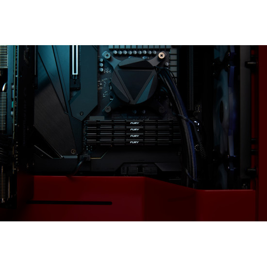 Kingston Technology FURY 16GB 3200MT/s DDR4 CL16 DIMM (Kit of 2) Renegade Black Kingston Technology FURY 16GB 3200MT/s DDR4 CL16 DIMM (Kit of 2) Renegade Black