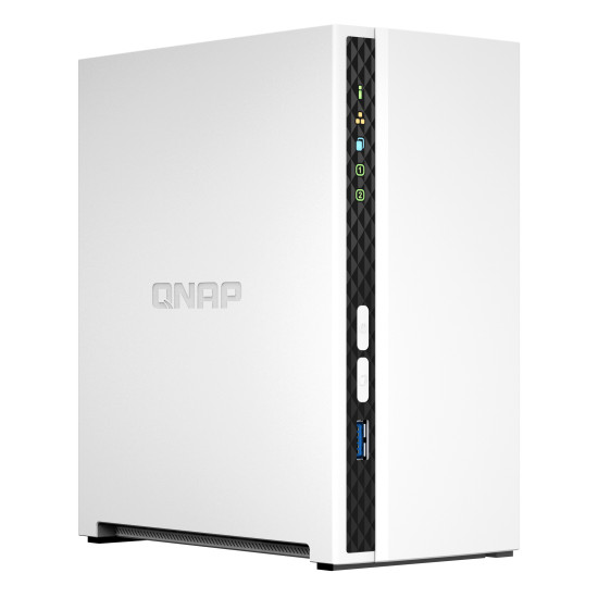 QNAP TS-233 NAS/storage server Tower ARM Cortex-A55 2 GB 0 TB QNAP QTS White QNAP TS-233 NAS/storage server Tower ARM Cortex-A55 2 GB 0 TB QNAP QTS White